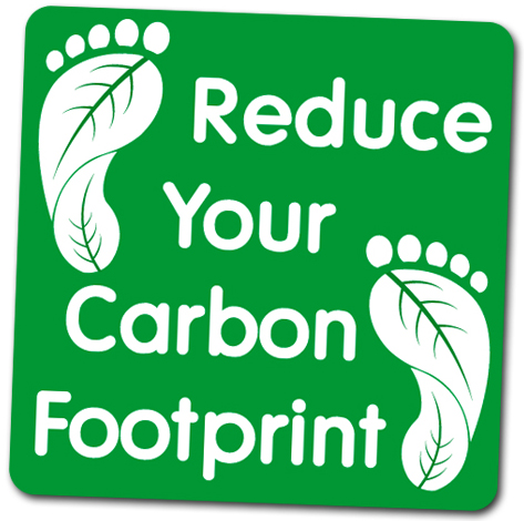 reduce your carbon foot print